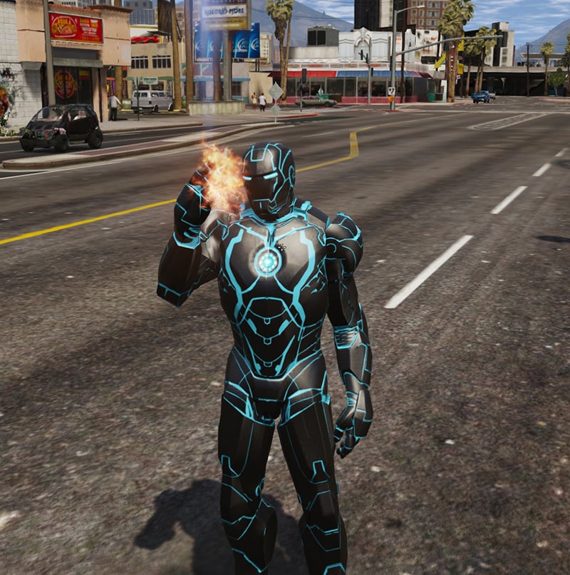 Tron: Legacy Iron Man - Gta5-Hub.com